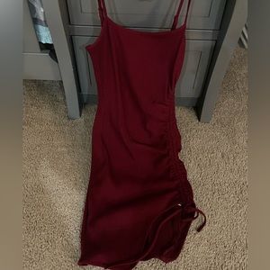 Maroon Dress